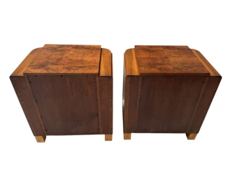 Two Art Deco Cabinets or Bed Side Tables, 1930s